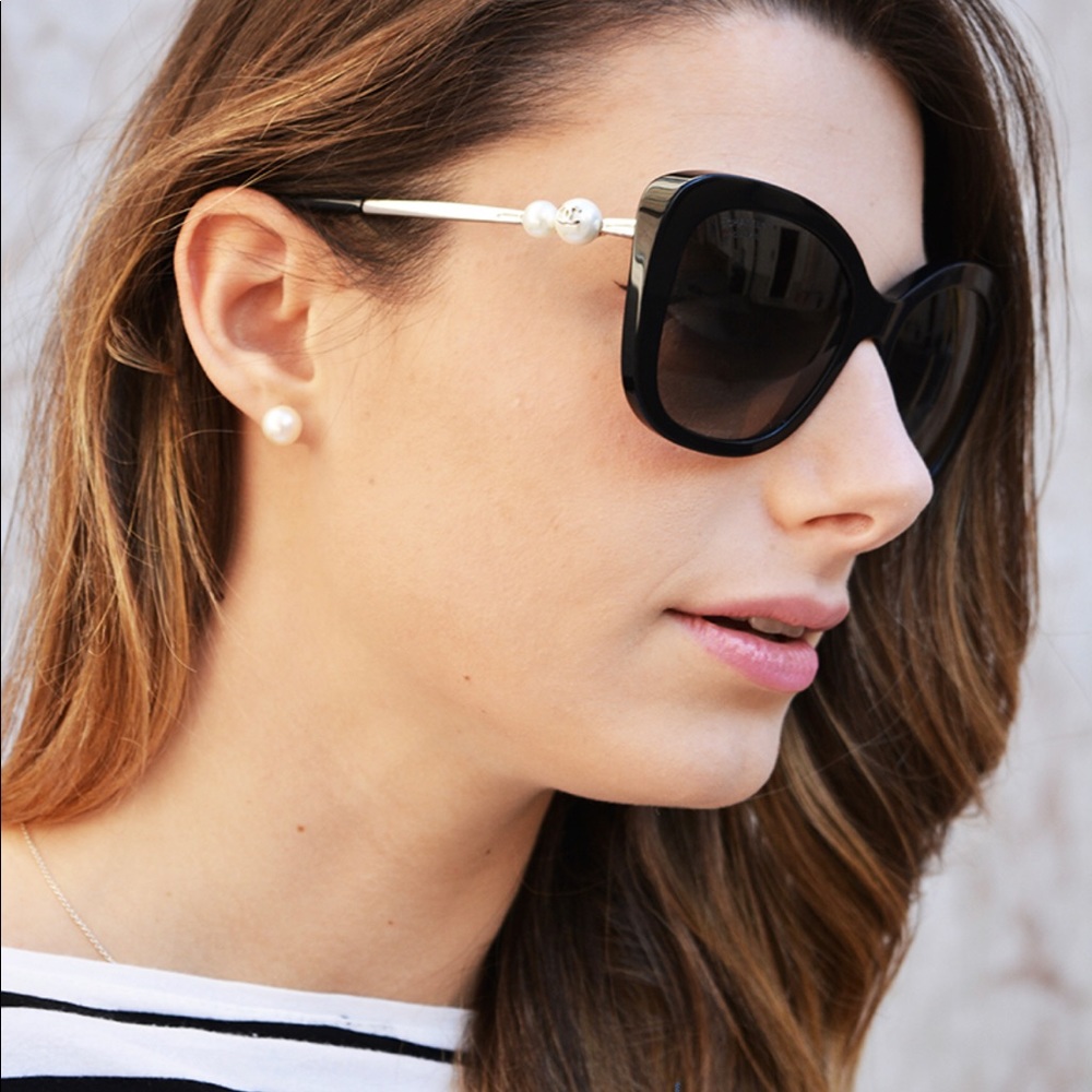 CC pearl sunglasses, no case